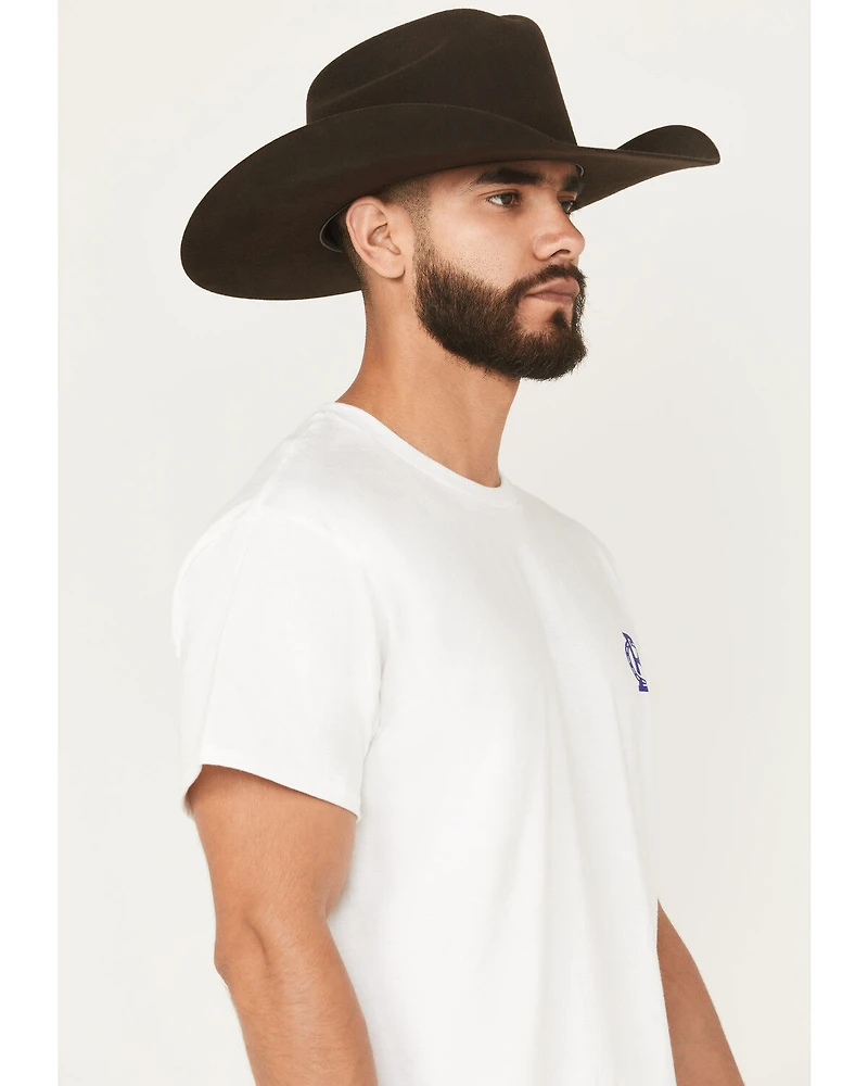 Bucking Chutes Men's Beer Cap Short Sleeve Graphic T-Shirt