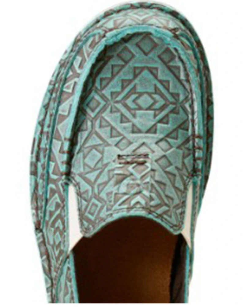 Ariat Women's Embossed Cruiser Casual Shoes - Moc Toe