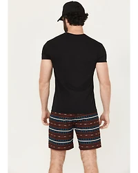 Ariat Men's Southwestern Print Tek Shorts