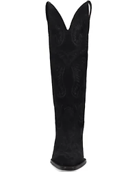 Dingo Women's Evita Tall Suede Western Boots - Snip Toe