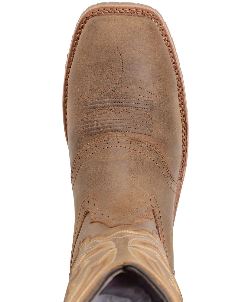Double H Men's Safety Toe Western Work Boots