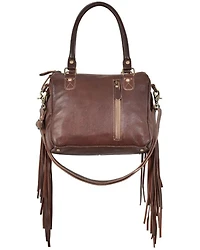 Myra Bag Women's Cowhide Satchel