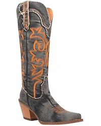 Dingo Women's Texas Tornado Tall Western Boots - Round Toe