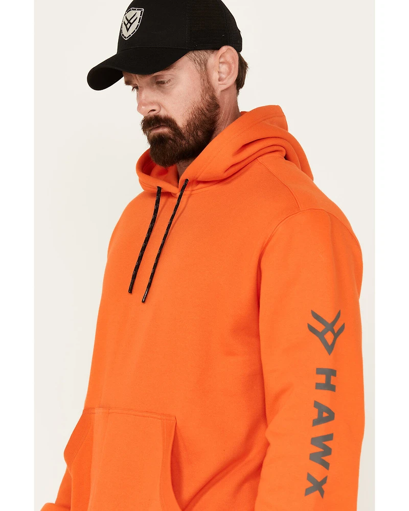 Hawx Men's Season Logo Hooded Work Sweatshirt