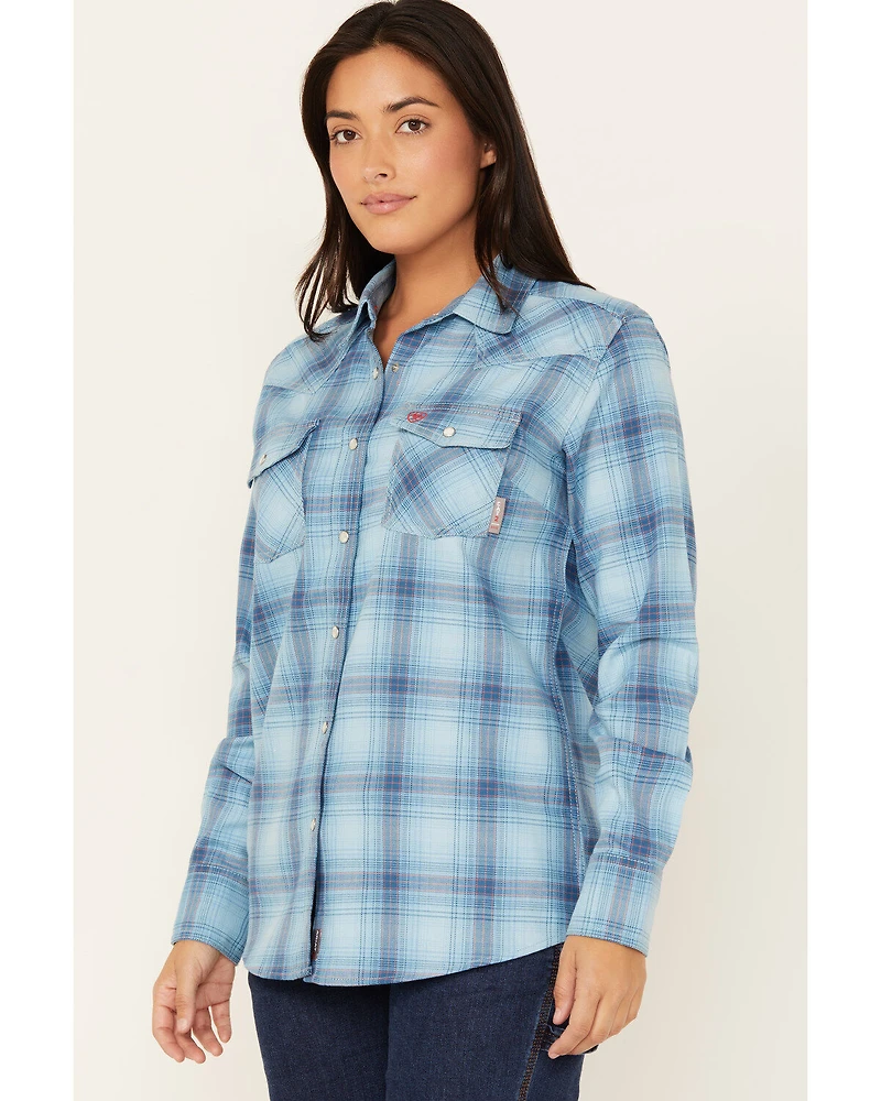 Ariat Women's FR Bonita Long Sleeve Snap Work Shirt