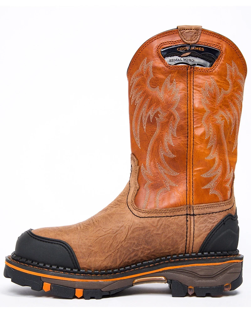 Cody James Men's 11" Decimator Western Work Boots - Nano Composite Toe