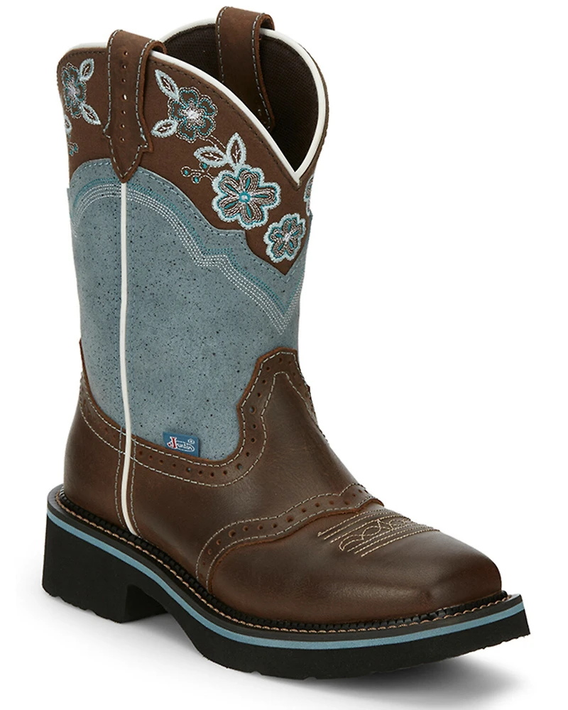 Justin Women's Starlina Western Boots - Broad Square Toe