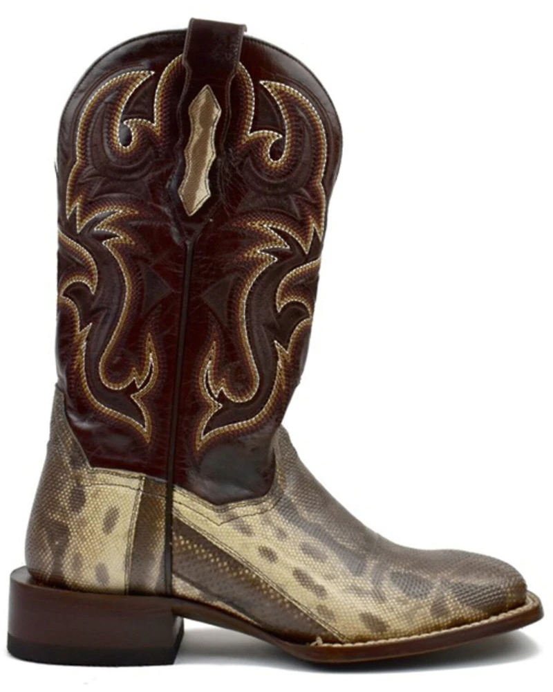 Dan Post Women's Karung Exotic Western Boots - Broad Square Toe