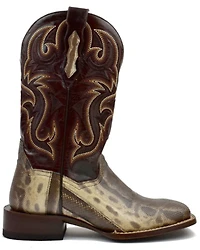Dan Post Women's Karung Exotic Western Boots - Broad Square Toe