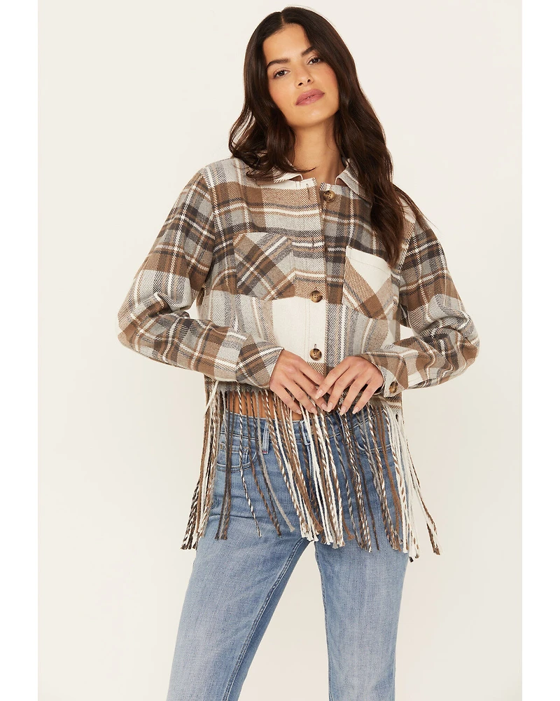 Idyllwind Women's Walker Cropped Fringe Jacket