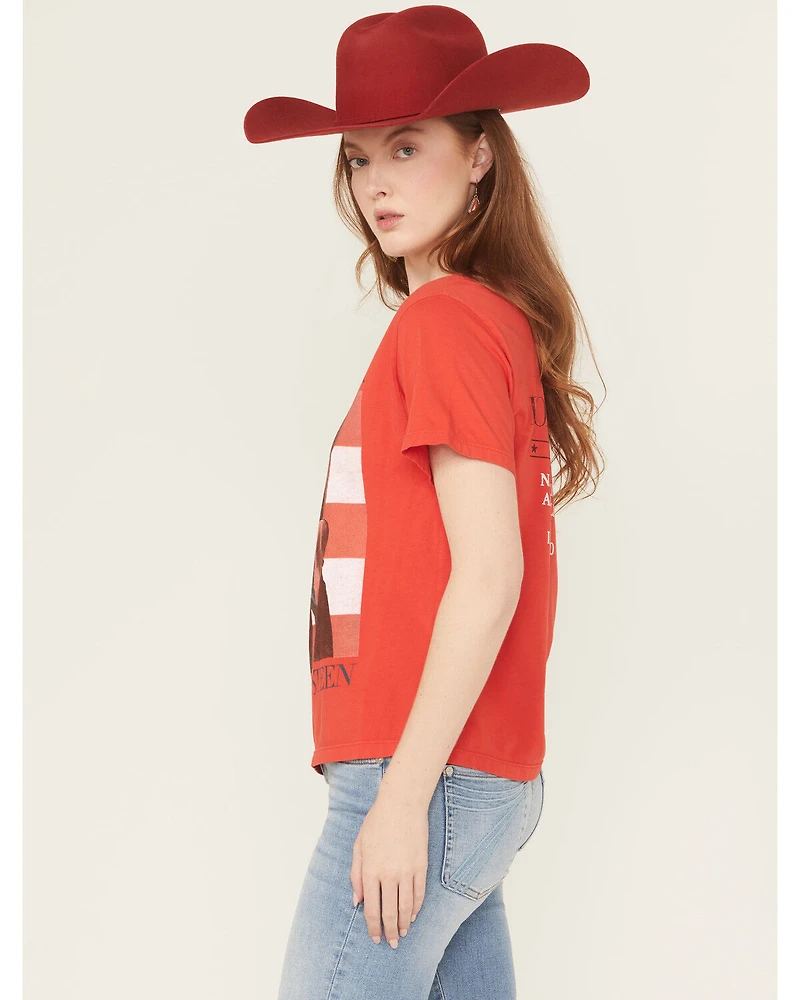 Day Dreamer Women's Bruce Springsteen Born The USA Short Sleeve Graphic Tee