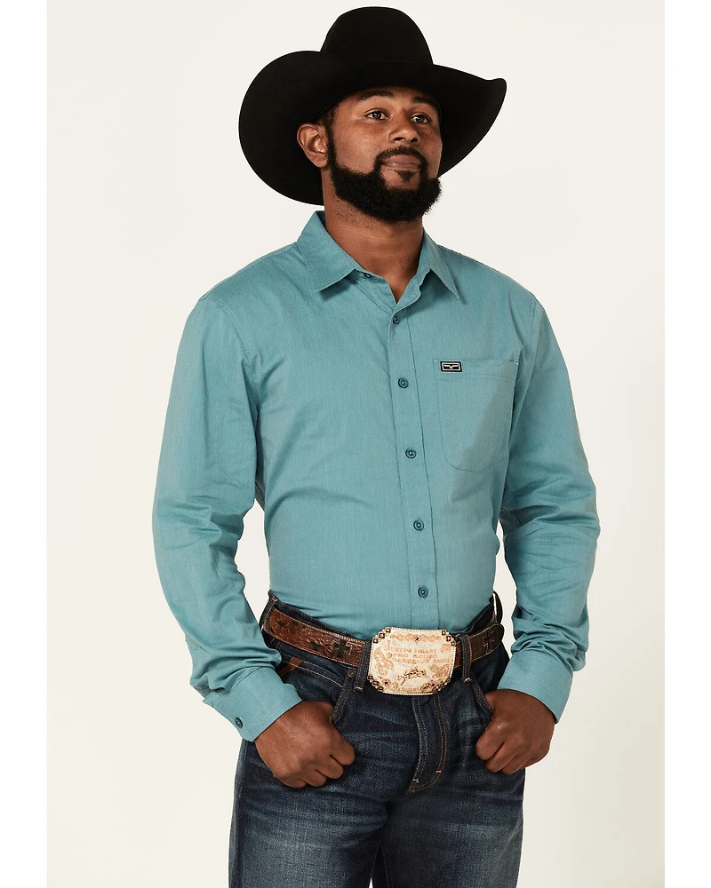 Kimes Ranch Men's Linville Coolmax Button-Down Western Shirt