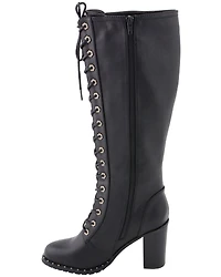 Milwaukee Leather Women's Lace To Toe Boots - Round