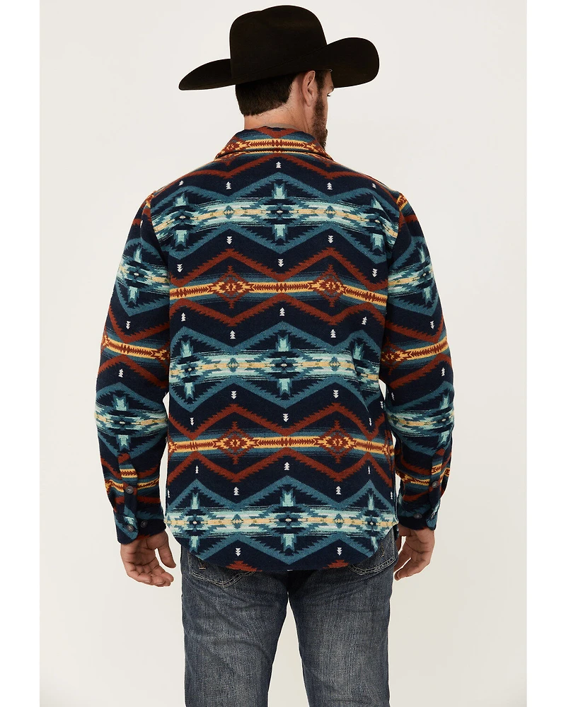 Powder River Outfitters Men's Southwestern Print Shacket