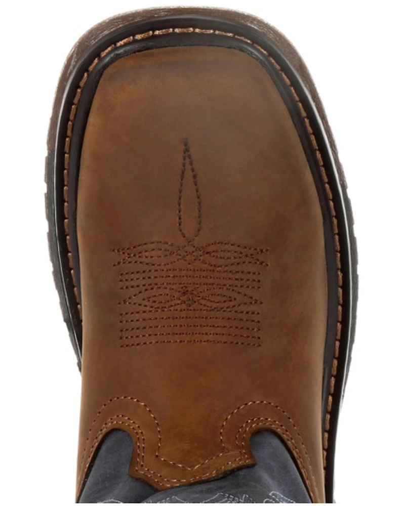 Rocky Boys' Ride FLX Western Boots - Square Toe