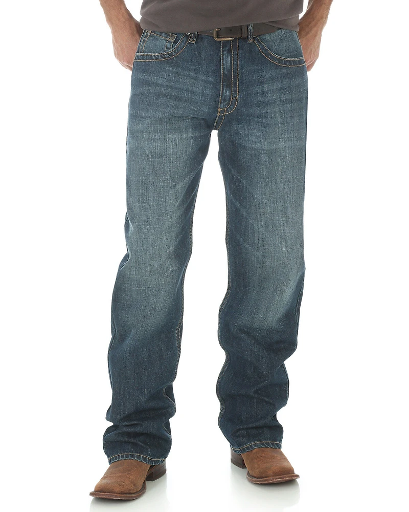 Wrangler 20X Men's No.33 Extreme Relaxed Fit Straight Jeans