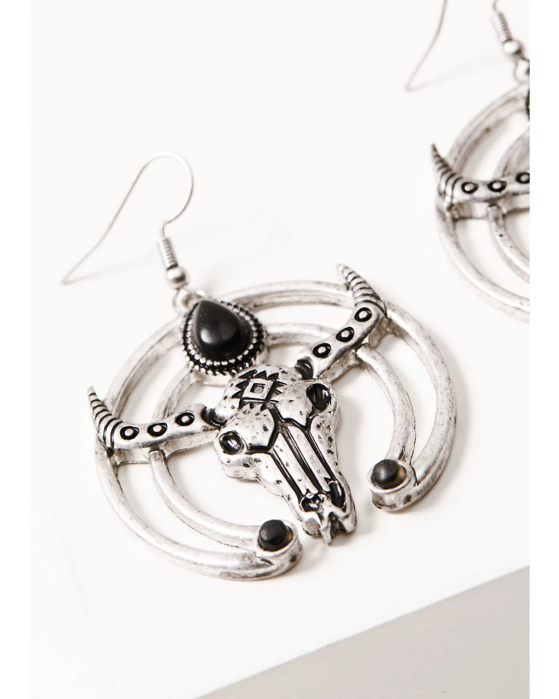 Idyllwind Women's Heidi Steerhead Earrings