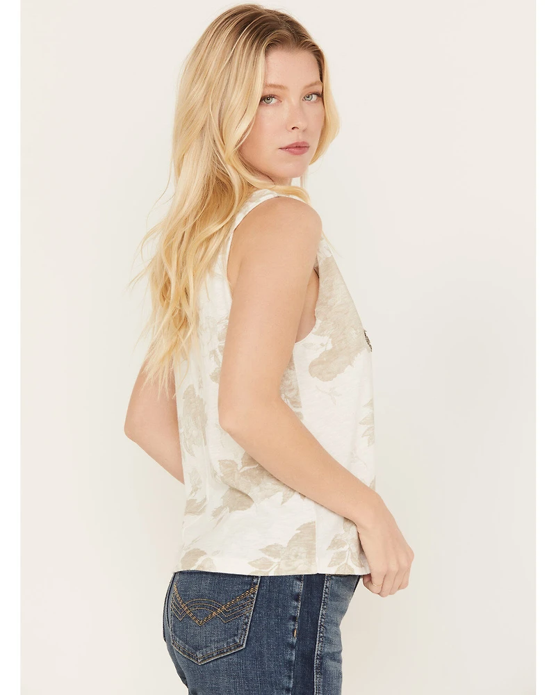 Idyllwind Women's Abby Wild and Free Embellished Graphic Tank