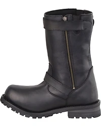 Milwaukee Leather Men's 11" Classic Engineer Boots - Round Toe