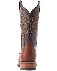 Ariat Men's Broncy Exotic Full Quill Ostrich Western Boots - Broad Square Toe