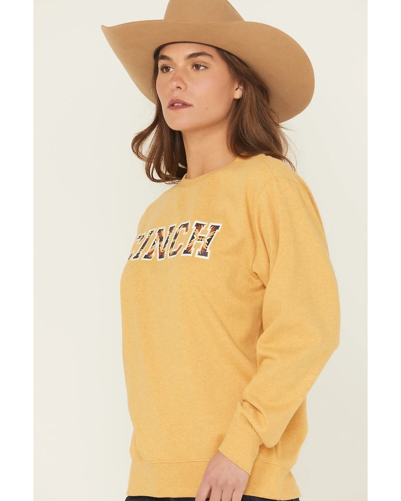 Cinch Women's Logo Graphic Crewneck