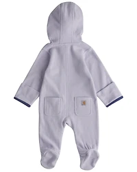 Carhartt Infant Girls' Solid Long Sleeve Hooded Onesie
