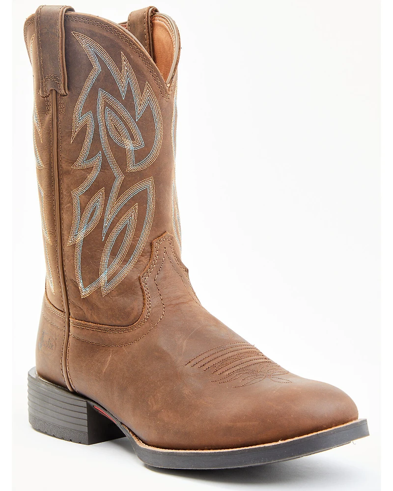 Justin Men's Rendon Western Boots - Round Toe