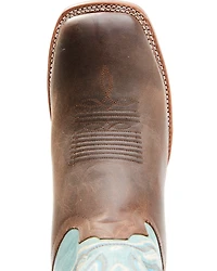Dan Post Men's Embroidered Western Performance Boots - Broad Square Toe