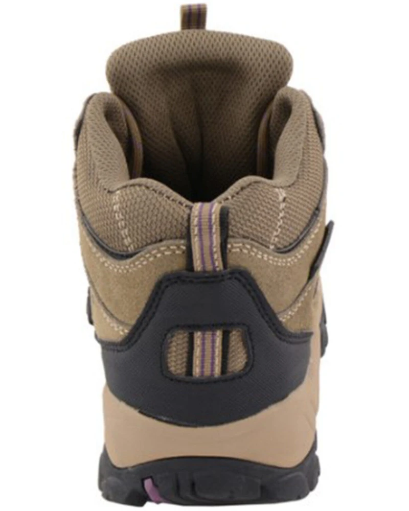 Milwaukee Leather Women's Waterproof Hiking Boots - Round Toe