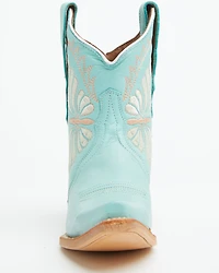 Circle G Women's Butterfly Western Booties - Snip Toe