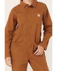 Carhartt Women's Rugged Flex® Relaxed Fit Canvas Coveralls