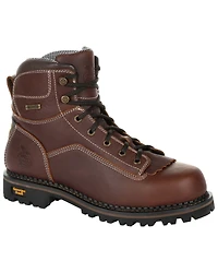 Georgia Boot Men's Amp LT Waterproof Logger Boots - Soft Toe