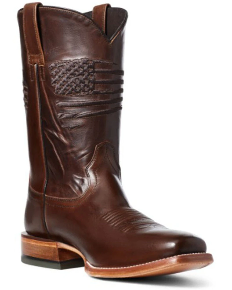 Ariat Men's Circuit Patriot Western Performance Boots - Square Toe