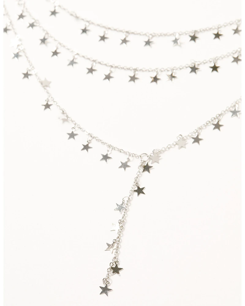 Shyanne Women's Disco Cowgirl Layered Necklace