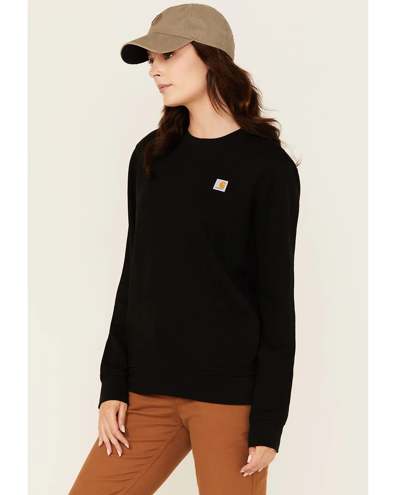 Carhartt Women's Relaxed Fit Midweight French Terry Crewneck Sweatshirt