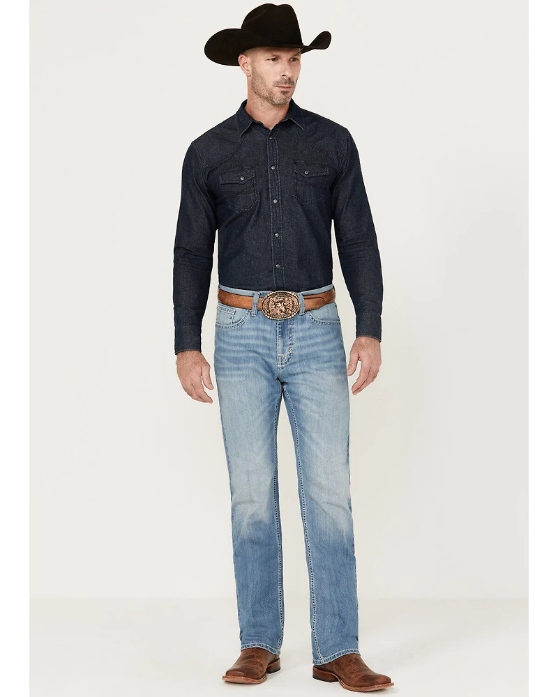Cody James Men's Clovehitch Wash Jackson Slim Straight Stretch Denim Jeans
