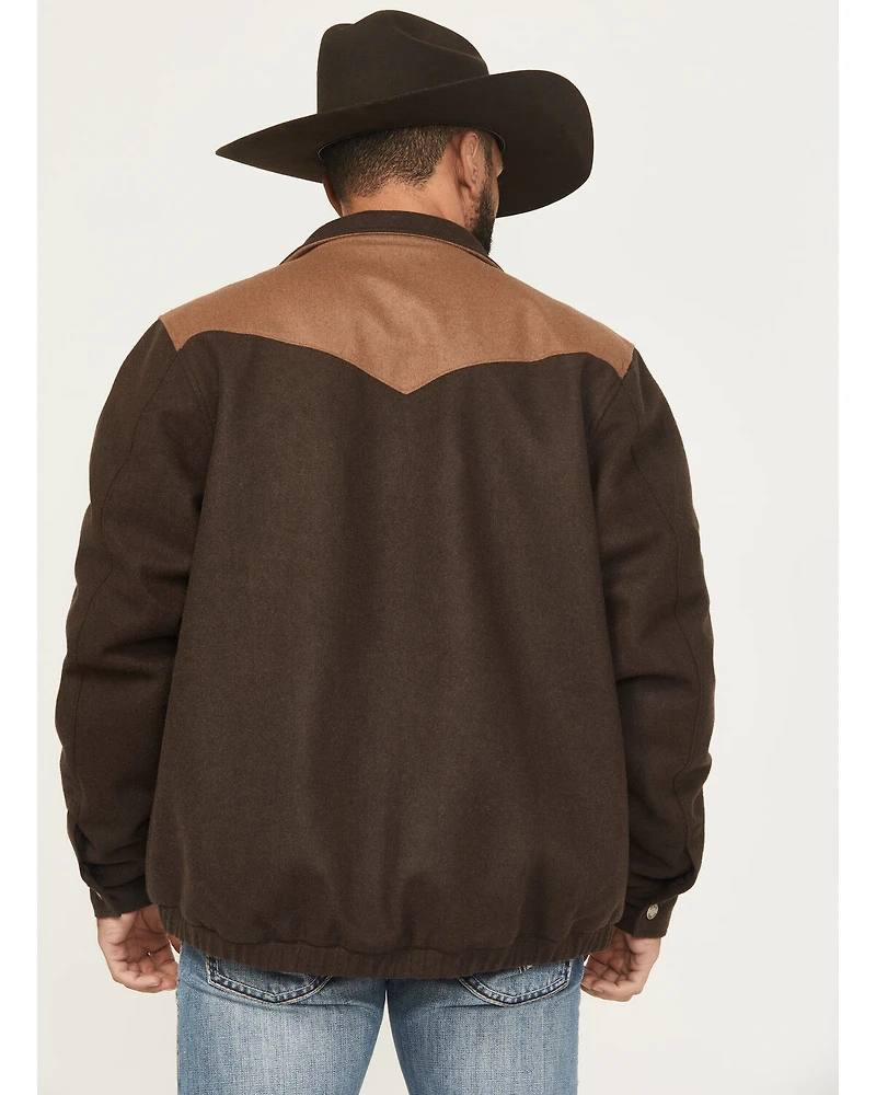 Cinch Men's Wooly Zip-Up Jacket