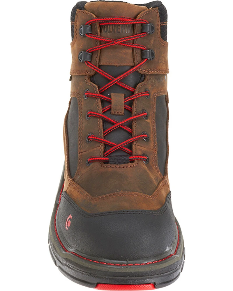Wolverine Men's Overman Waterproof Carbonmax 6" Work Boots - Round Toe