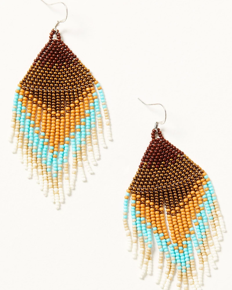 Idyllwind Women's Copperlily Seed Bead Earrings