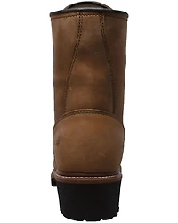 Ad Tec Men's 9" Waterproof Logger Work Boots - Soft Toe