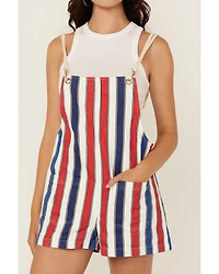 Show Me Your Mumu Women's Striped Romper