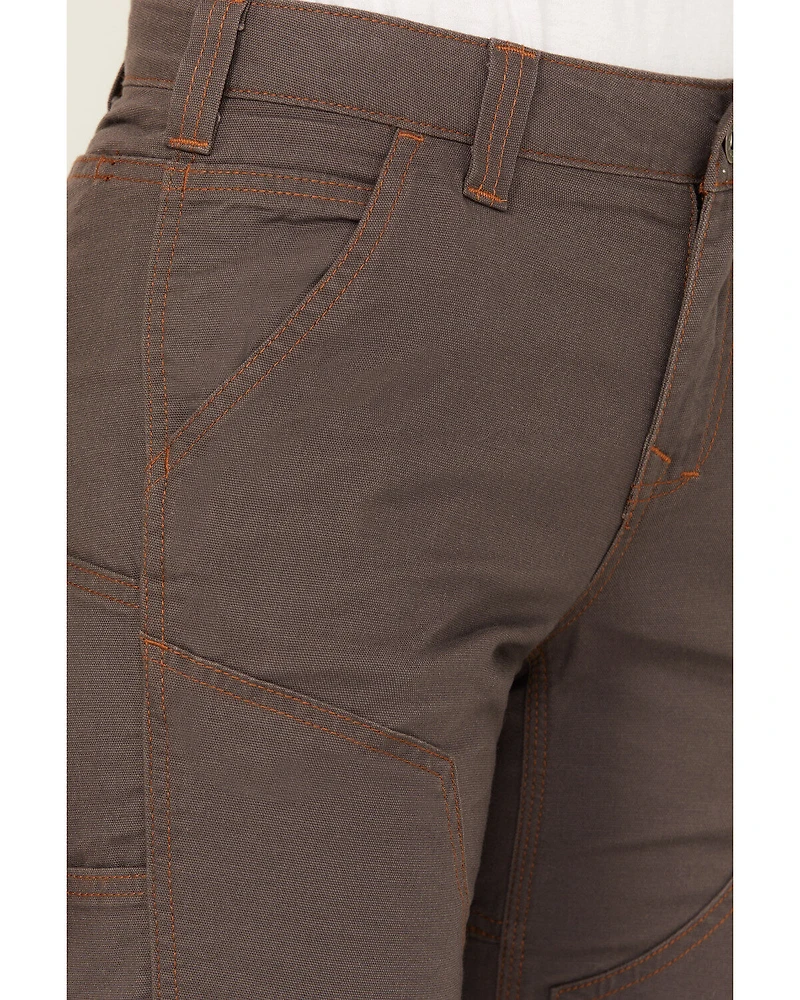 Dovetail Workwear Women's FR Mid Rise Britt Utility Canvas Pants