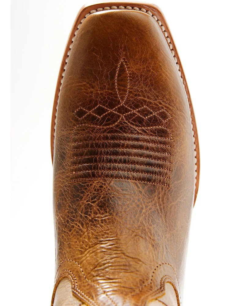 Moonshine Spirit Men's Showtime Inlay Western Boots - Square Toe