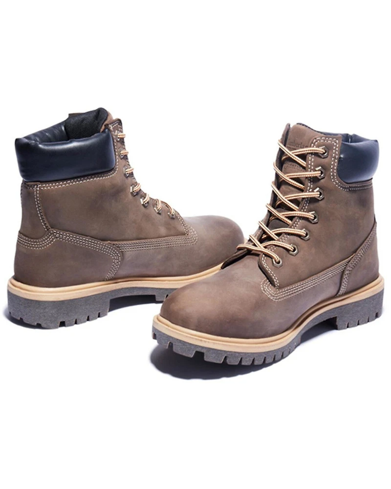 Timberland PRO Women's 6" Direct Attach EH Waterproof Insulated Work Boots - Soft Toe