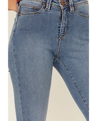 Lola Jeans Women's Light Wash High Rise Straight