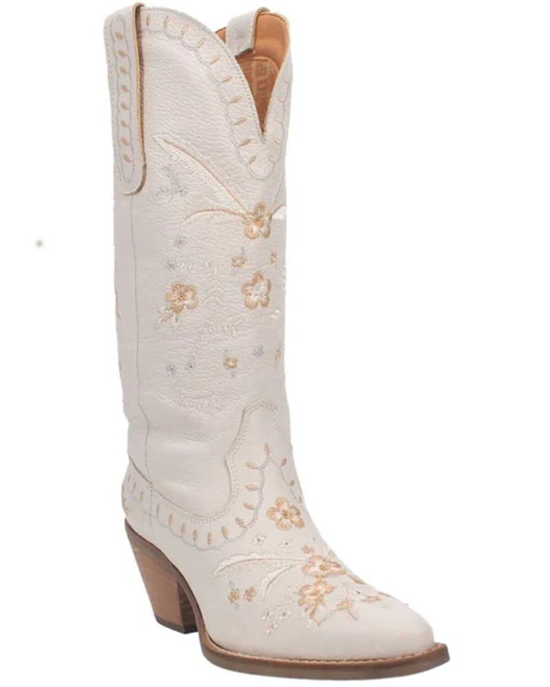 Dingo Women's Full Bloom Western Boots - Round Toe