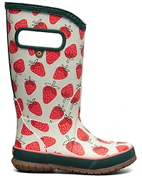 Bogs Boys' Skipper II Strawberries Rainboots