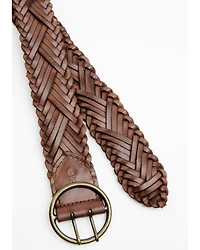 Cleo + Wolf Women's Braided Leather Belt