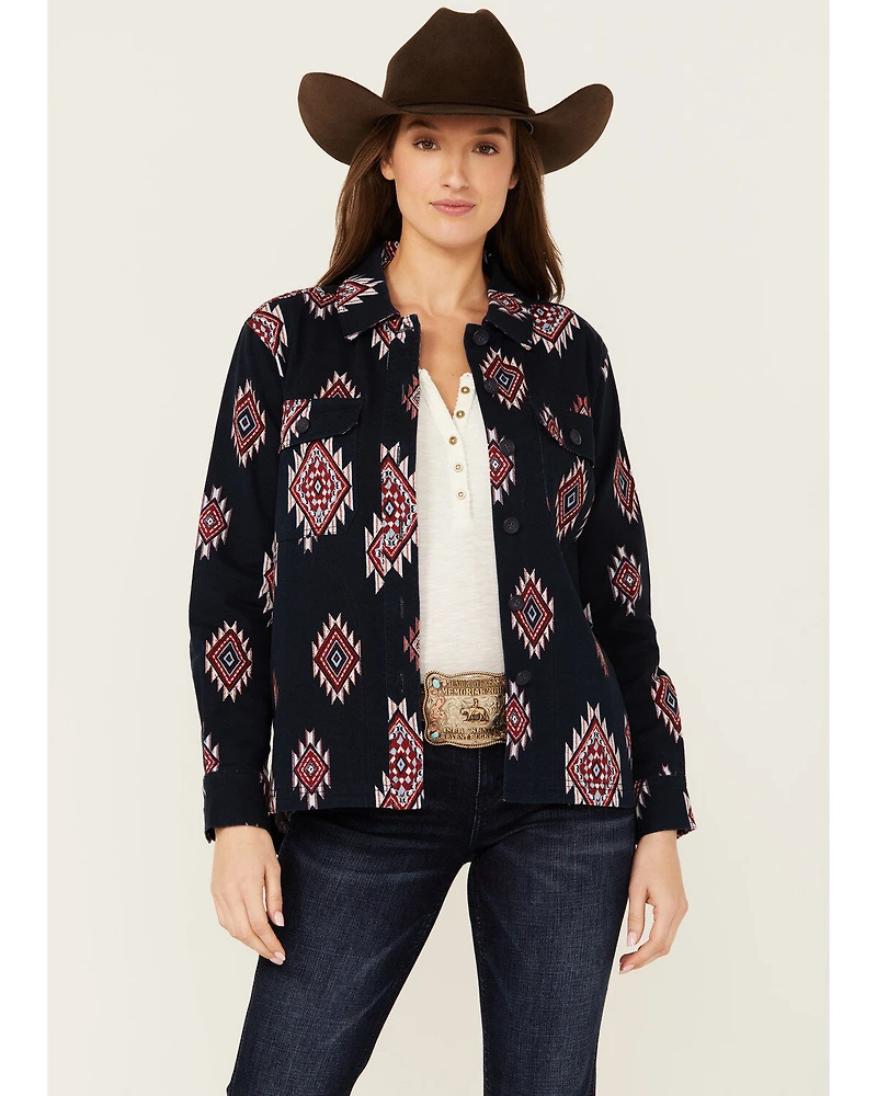 Shyanne Women's Buffalo Southwestern Print Shacket