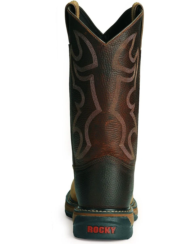Rocky Men's Branson Roper 11" Western Boots